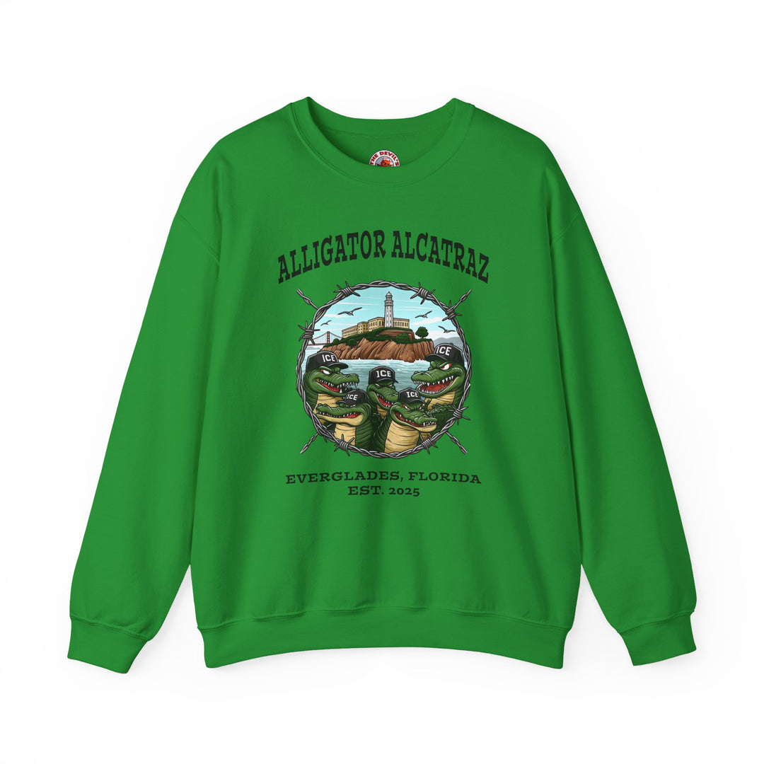 Alligator Alcatraz Crewneck Sweatshirt