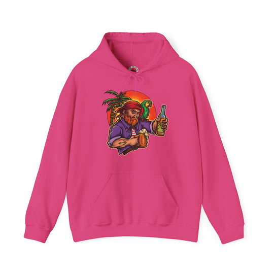 Sunset Pirate Beer Hooded Sweatshirt