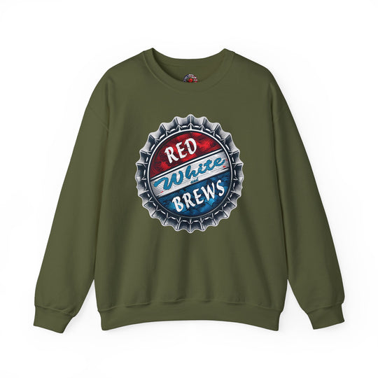 Red, White and Brews Crewneck Sweatshirt