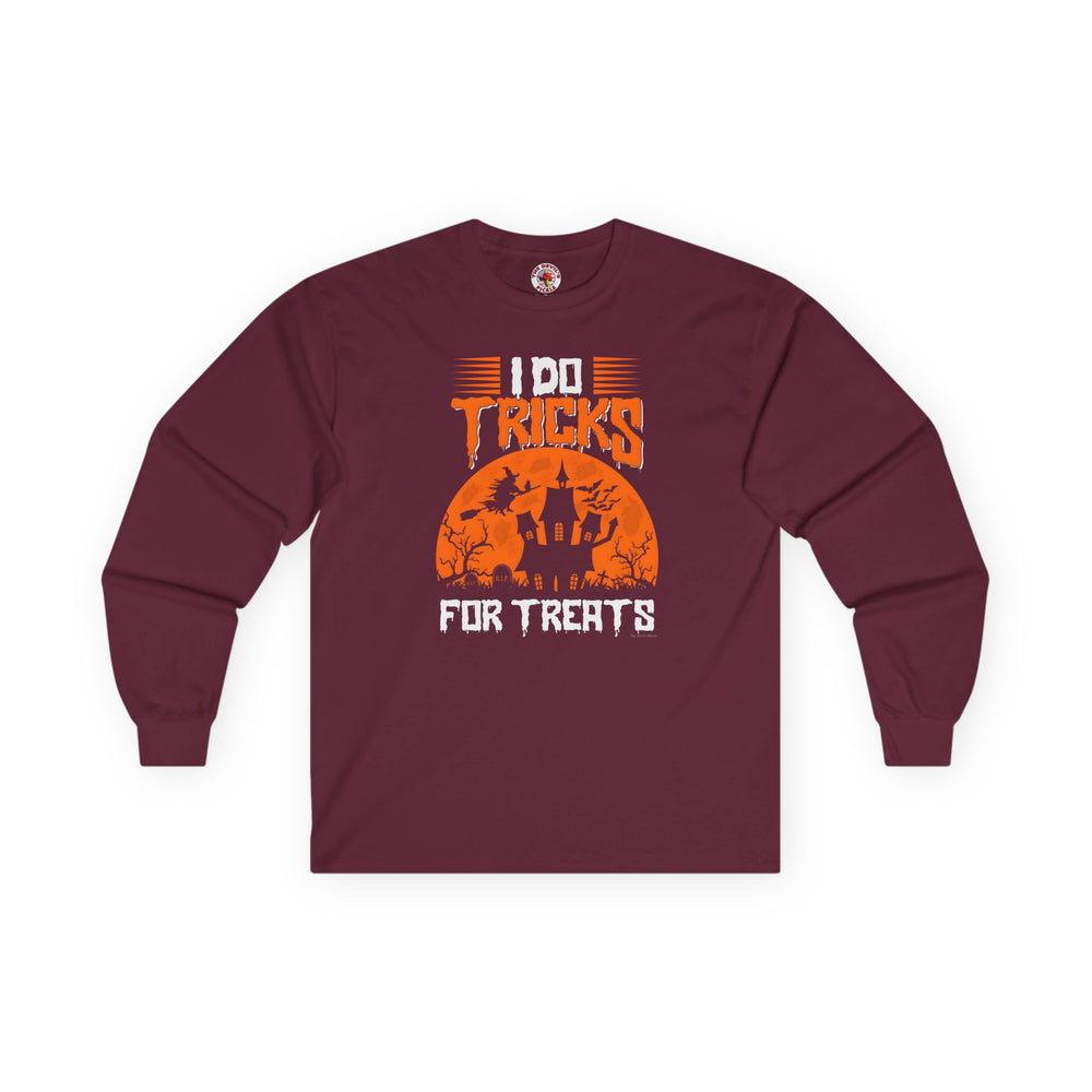 I Do Tricks For Treats Long Sleeve Tee