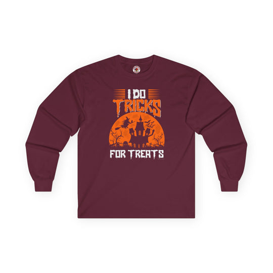 I Do Tricks For Treats Long Sleeve Tee