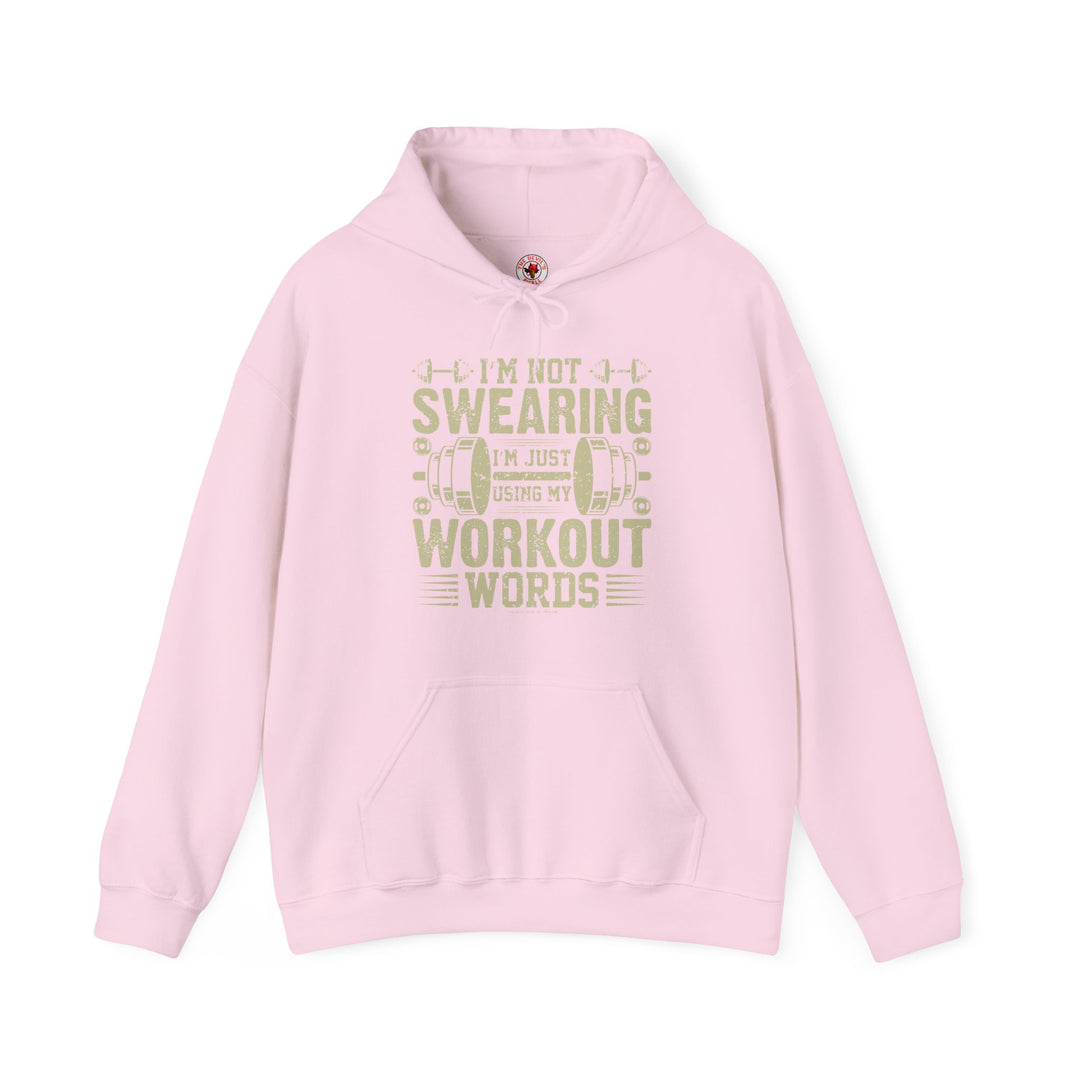 I'm Not Swearing I'm Just Using My Workout Words Hooded Sweatshirt