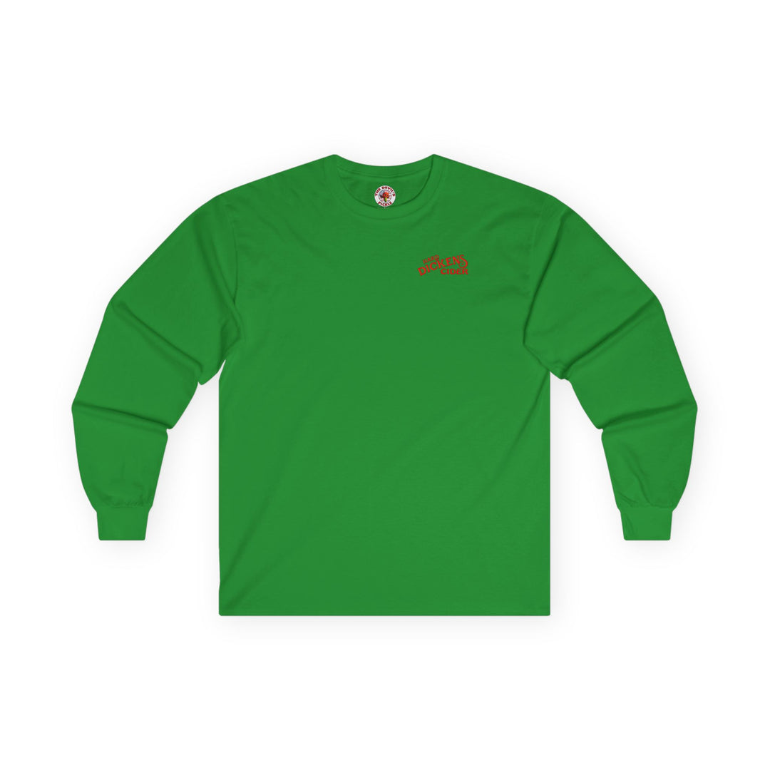 Hard Dickens Cider Front/Back Long Sleeve Tee