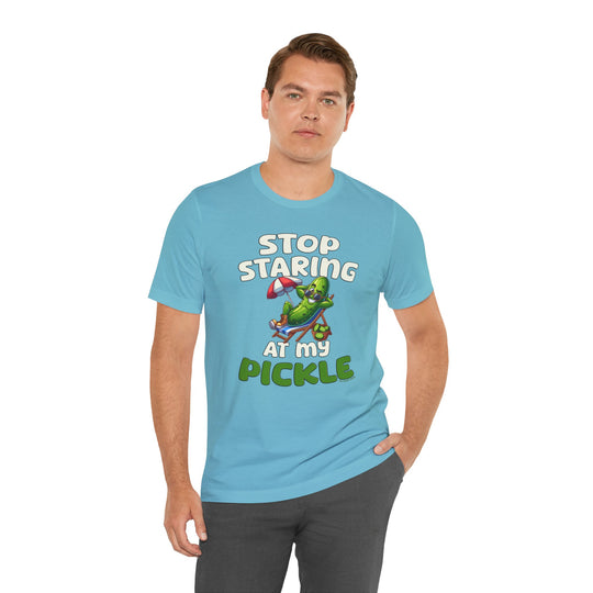 Stop Staring At My Pickle T-Shirt