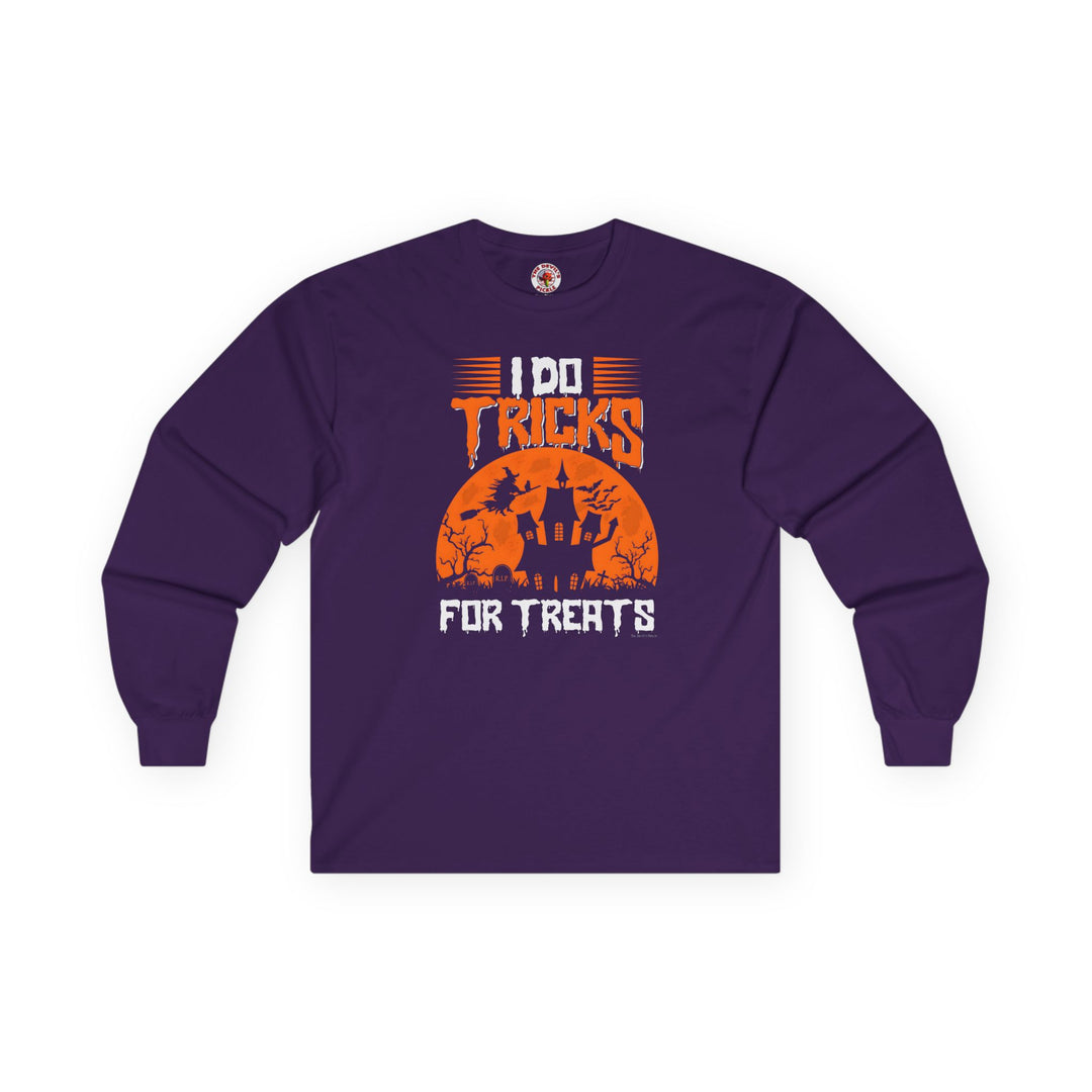 I Do Tricks For Treats Long Sleeve Tee