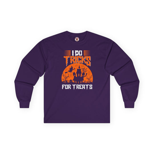 I Do Tricks For Treats Long Sleeve Tee