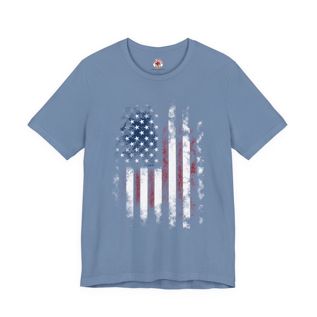 Distressed American Flag T-Shirt