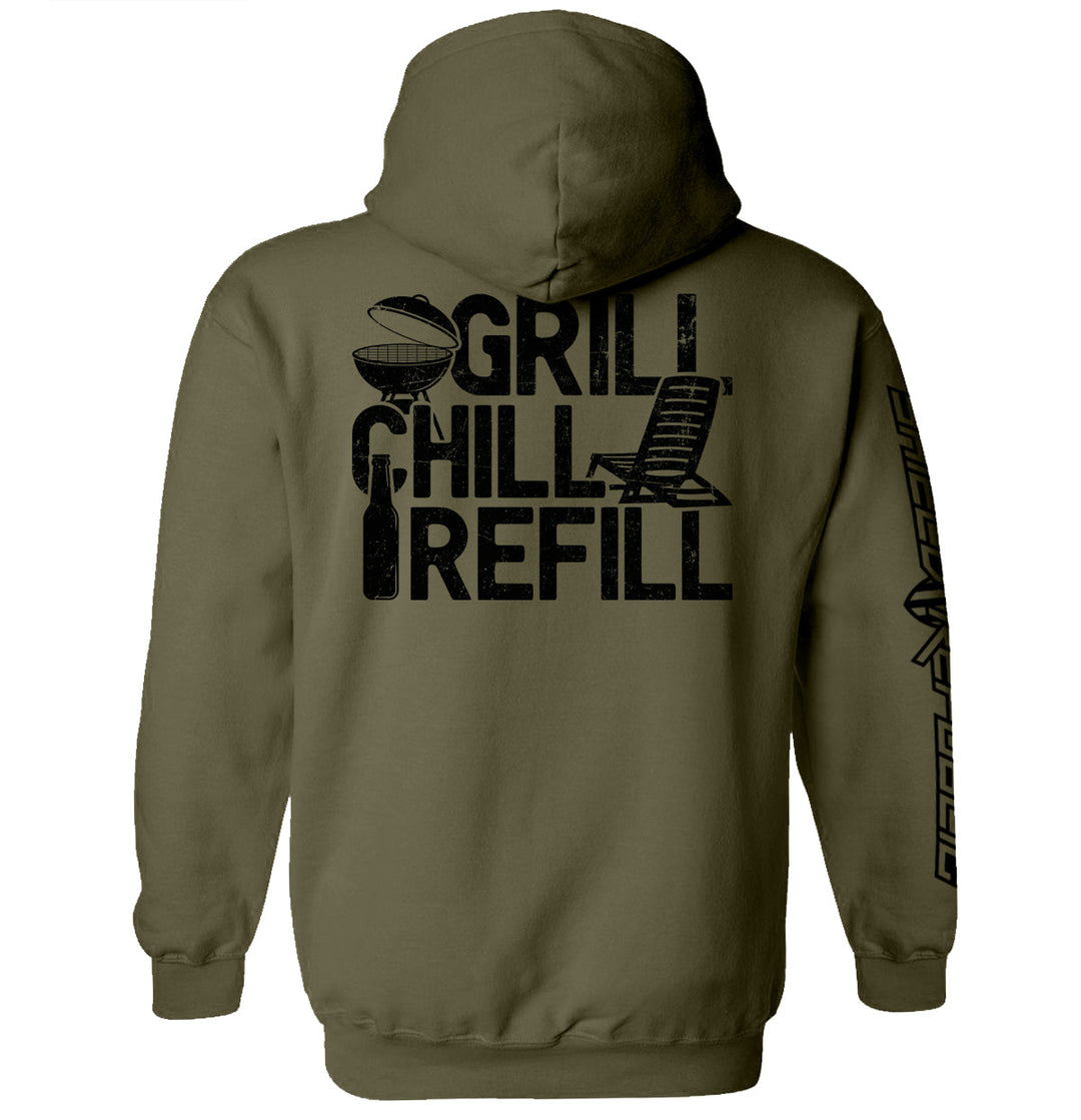 Grill, Chill, Refill