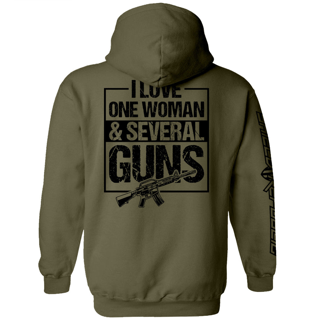 I Love One Woman & Several Guns Shirts