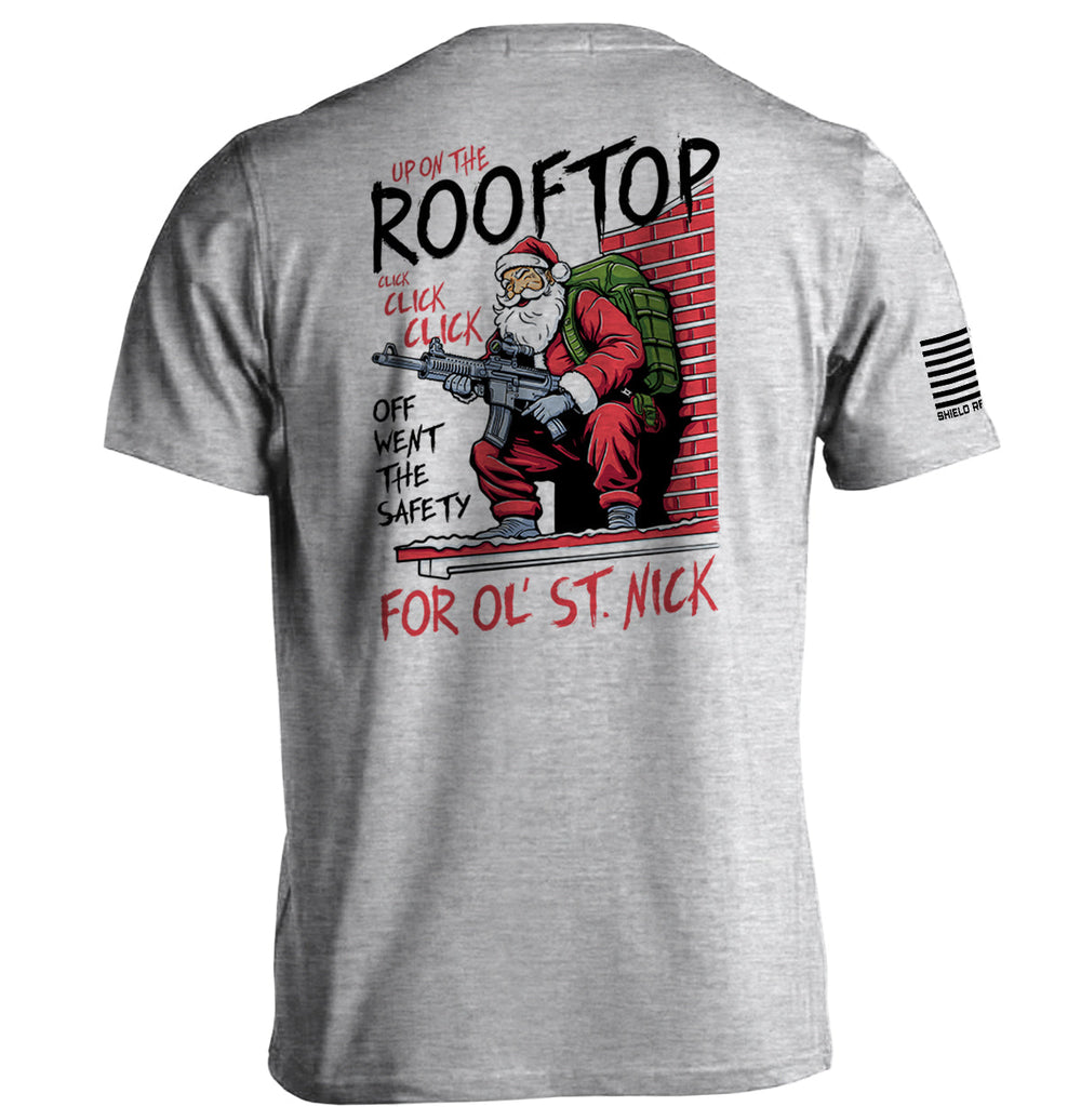 Up on the Rooftop Click Click Click Shirts