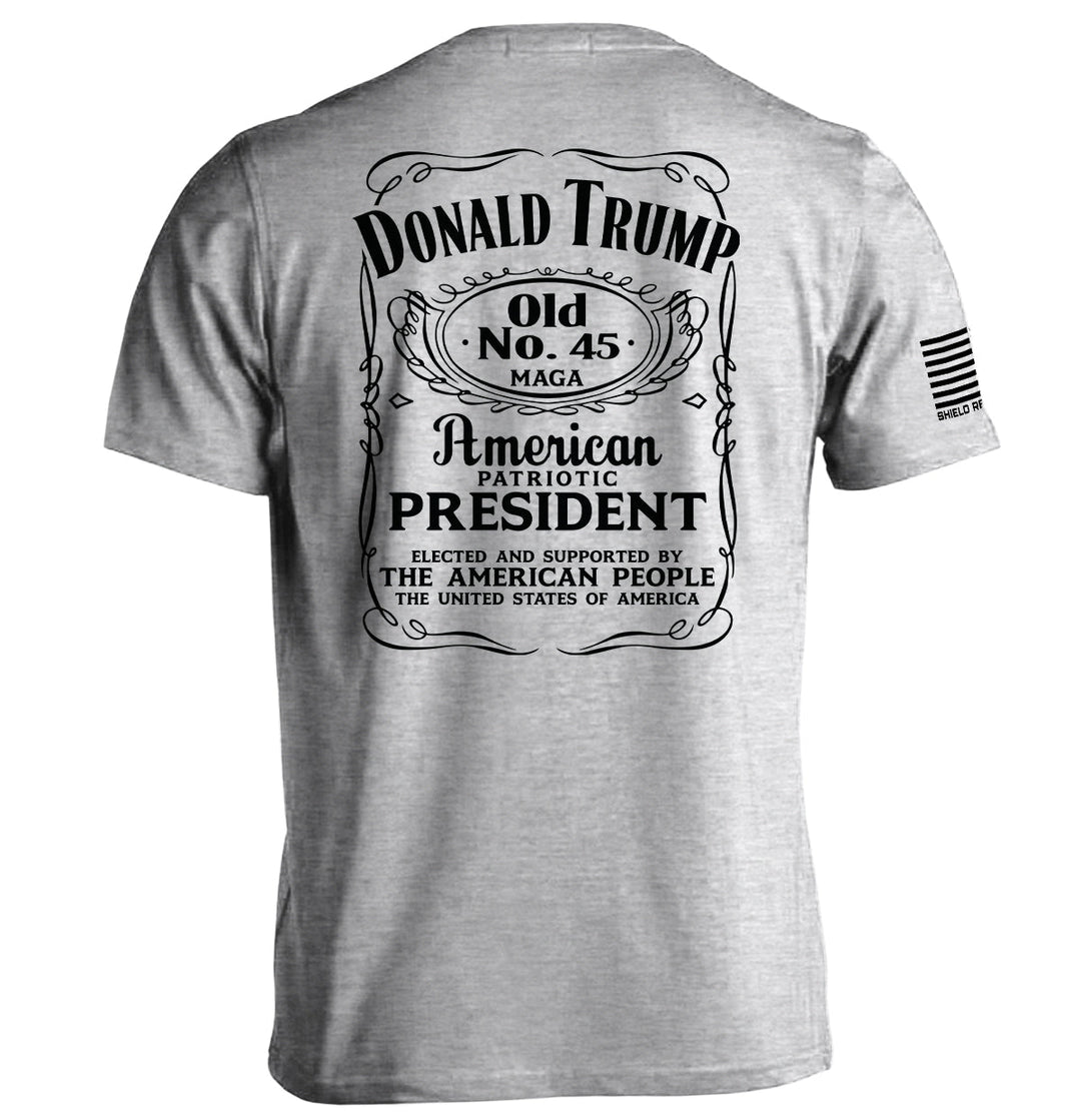 Donald Trump Old No. 45 Label Shirts
