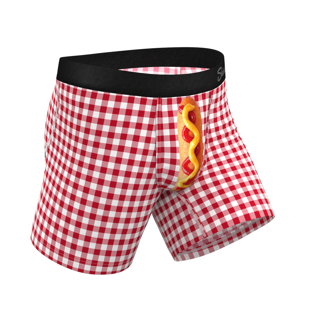The Hot Diggity Corn Dog Ball Hammock® Pouch Underwear