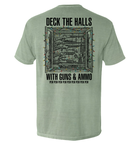 Deck The Halls With Guns & Ammo Shirts