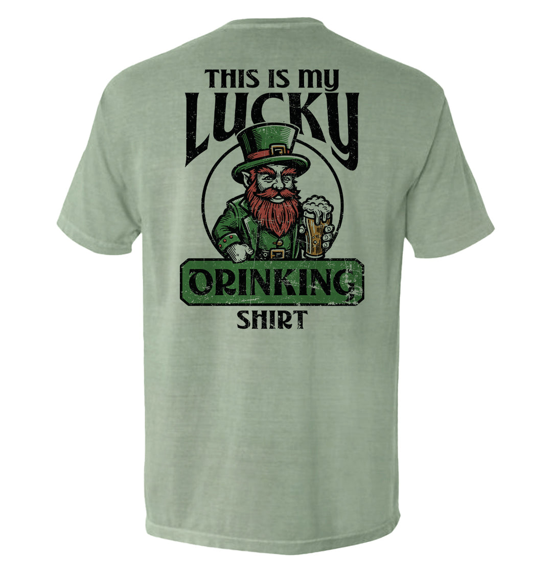 This Is My Lucky Drinking Shirts