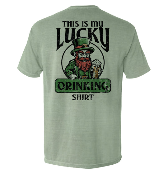This Is My Lucky Drinking Shirts