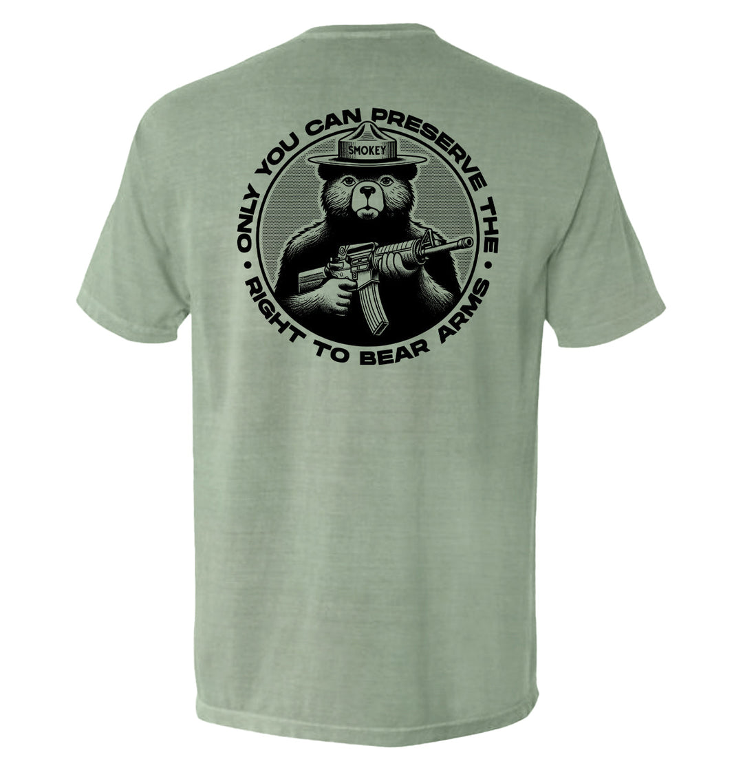 Only You Can Preserve the Right to Bear Arms Shirts