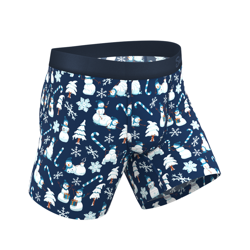 The Big Blizzard Naughty Snowmen Ball Hammock® Pouch Underwear