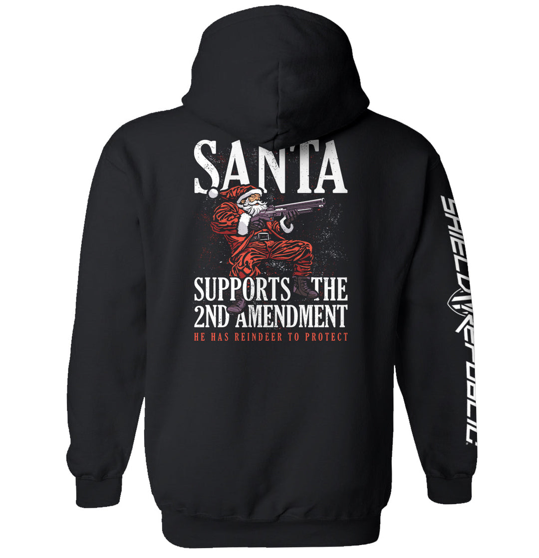 Santa Supports the 2nd Amendment Shirts
