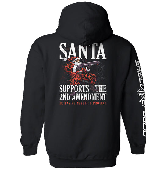 Santa Supports the 2nd Amendment Shirts