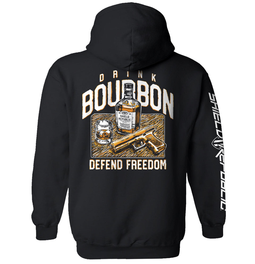 Drink Bourbon Defend Freedom Shirts