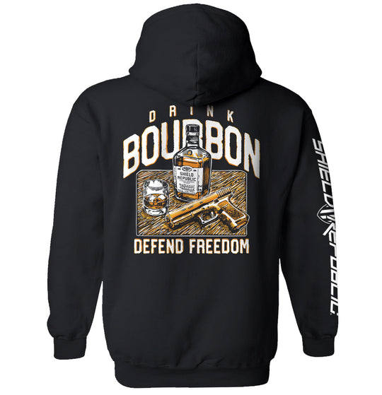 Drink Bourbon Defend Freedom Shirts