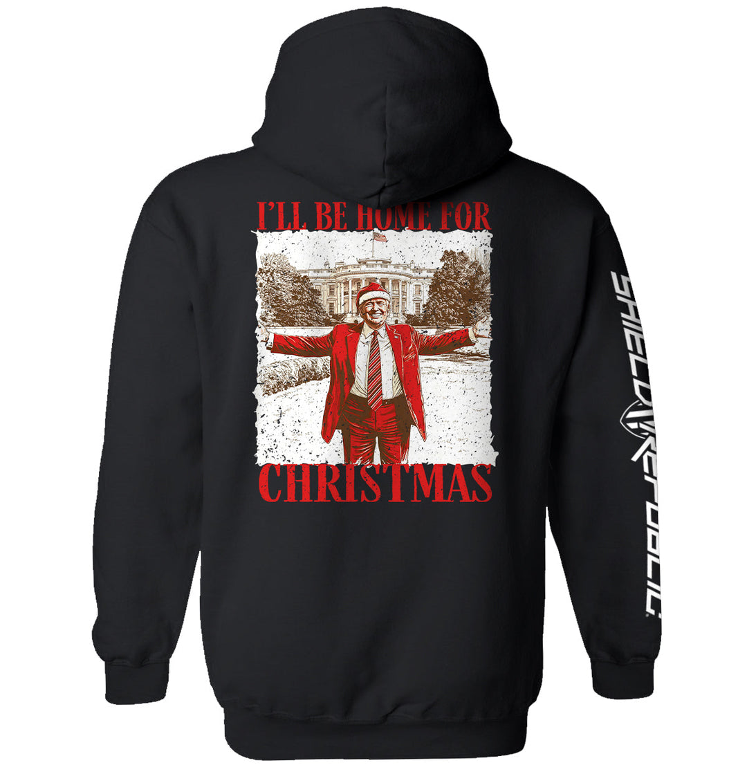 I'll be home for Christmas Trump Whitehouse Shirts