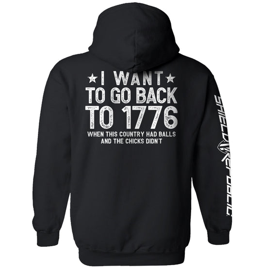I Want To Go Back To 1776 Shirts