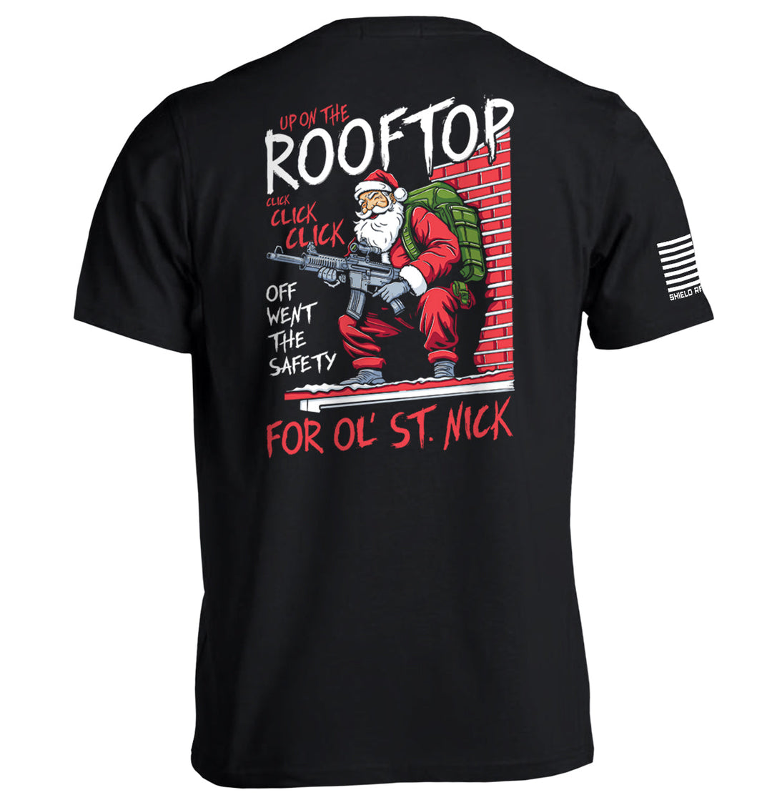 Up on the Rooftop Click Click Click Shirts