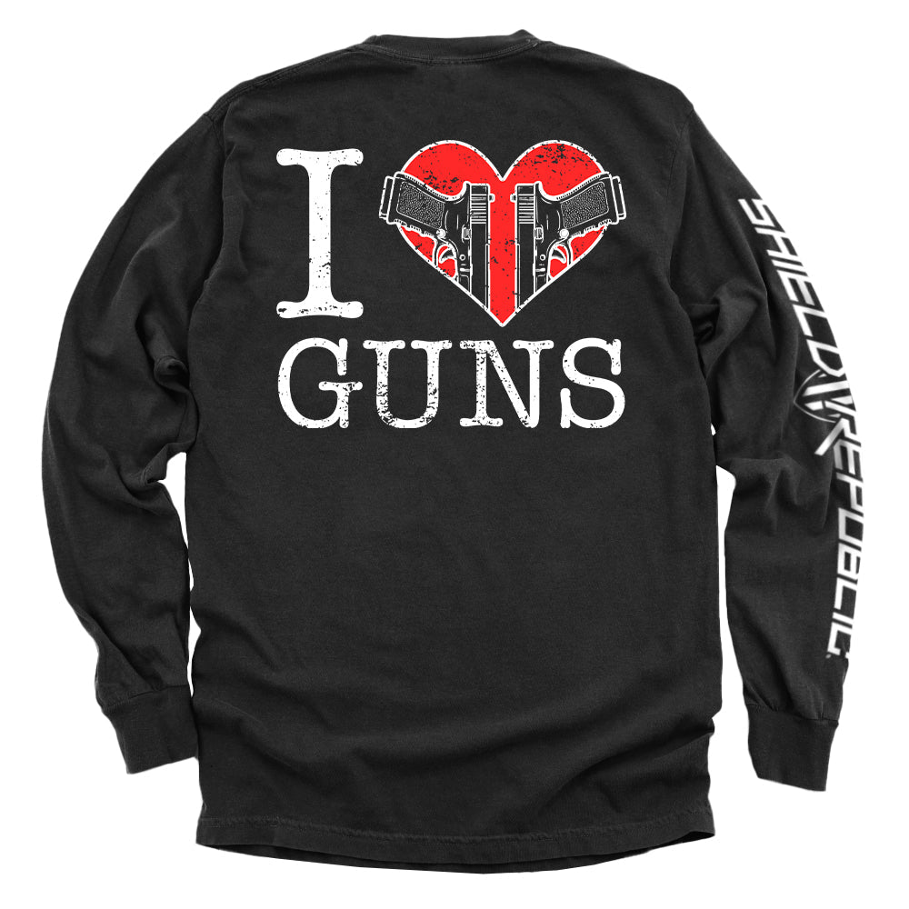 I Love Guns Shirts