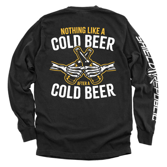 Nothing Like A Cold Beer After A Cold Beer
