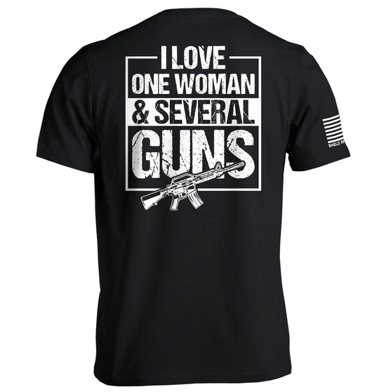 I Love One Woman & Several Guns Shirts