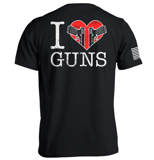 I Love Guns Shirts