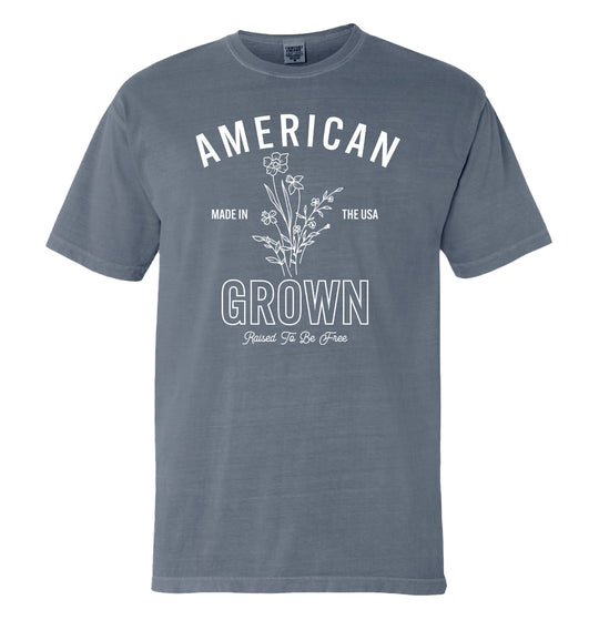 American Grown Raised To Be Free Shirts (front)