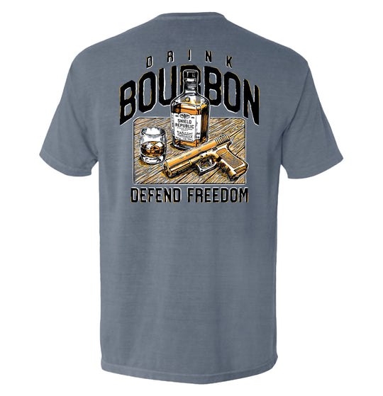 Drink Bourbon Defend Freedom Shirts