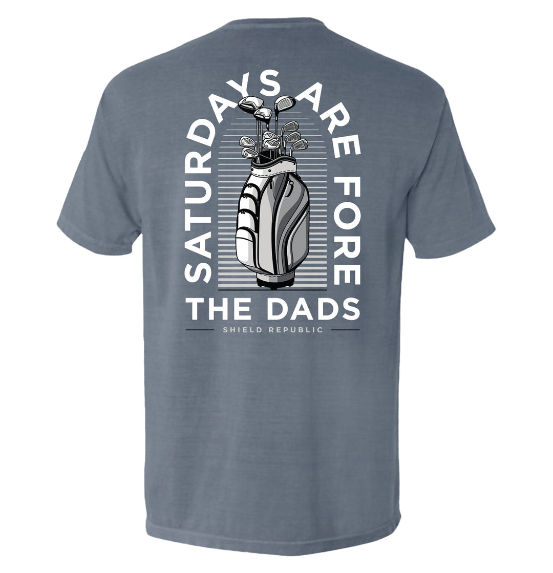 Saturdays Are For The Dads Golf Grey