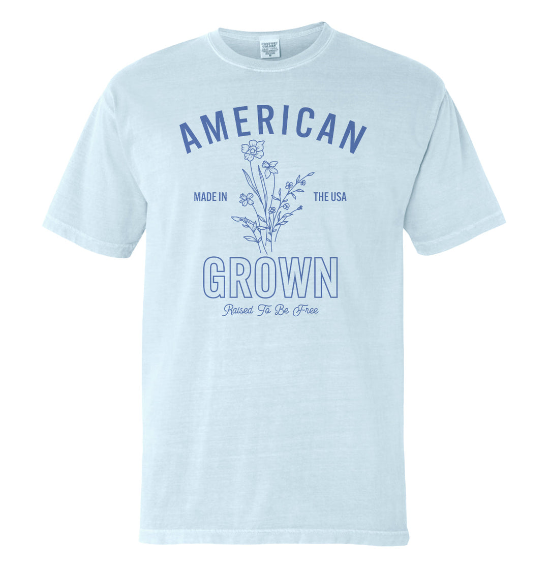 American Grown Raised To Be Free Shirts (front)
