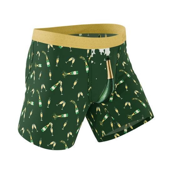 The Champagne Showers New Years Ball Hammock® Pouch Underwear