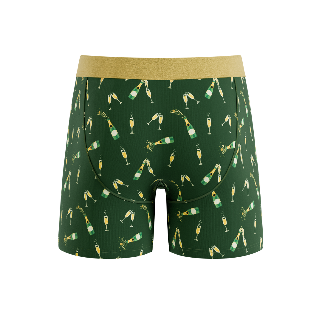 The Champagne Showers New Years Ball Hammock® Pouch Underwear
