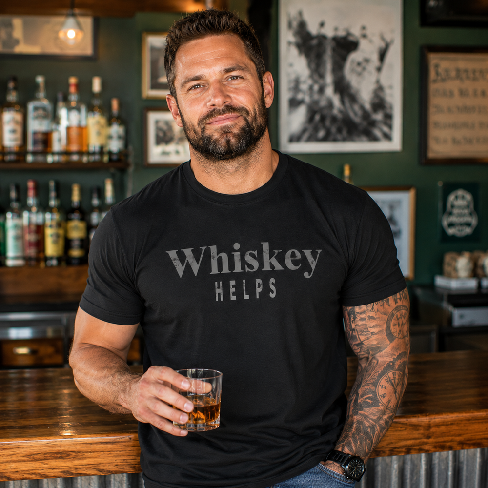 Whiskey Helps T-Shirt
