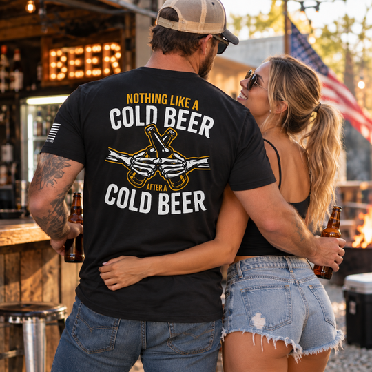 Nothing Like A Cold Beer After A Cold Beer