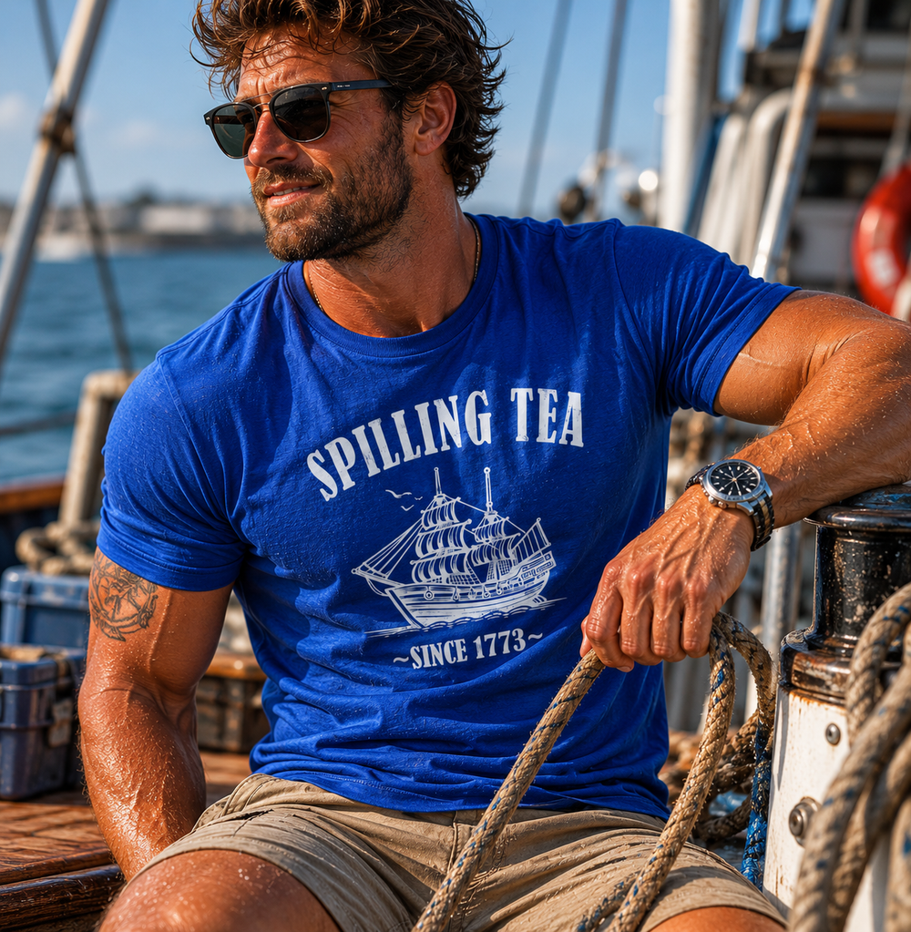 Spilling Tea Since 1773 T-Shirt