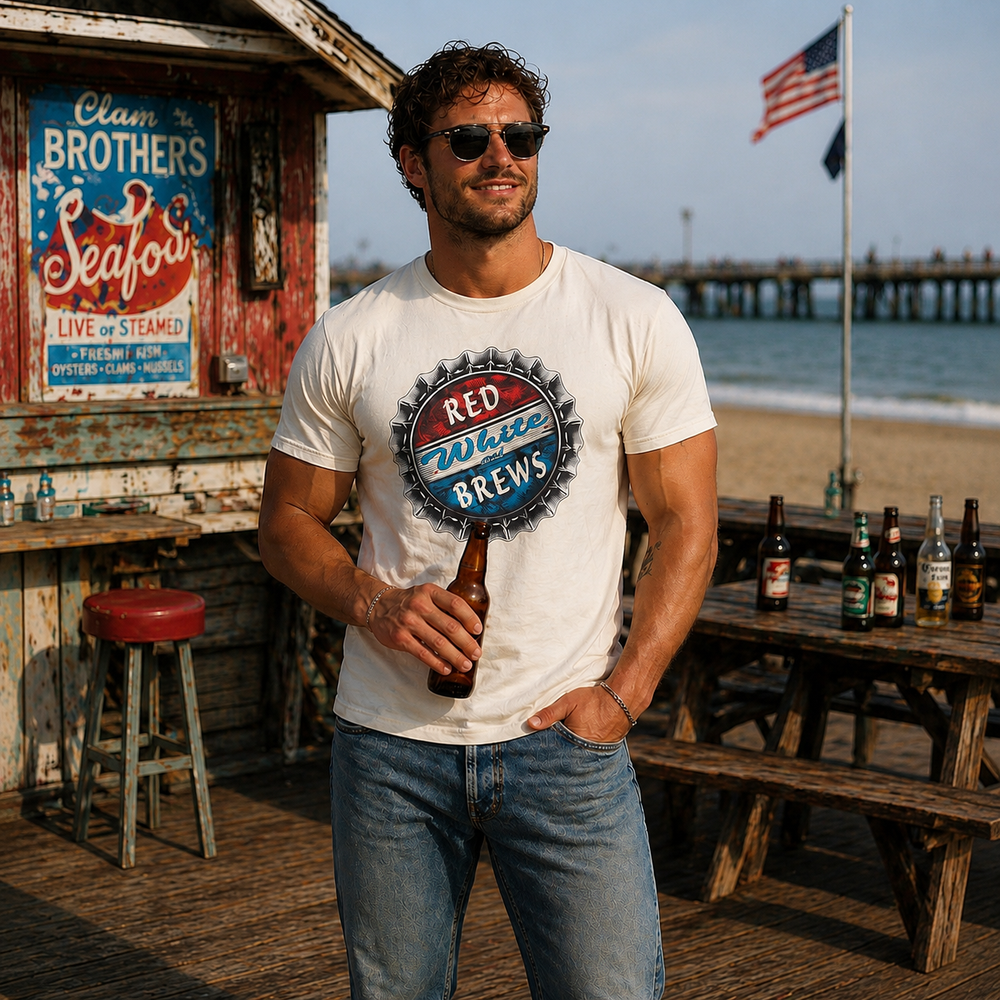 Red, White and Brews T-Shirt