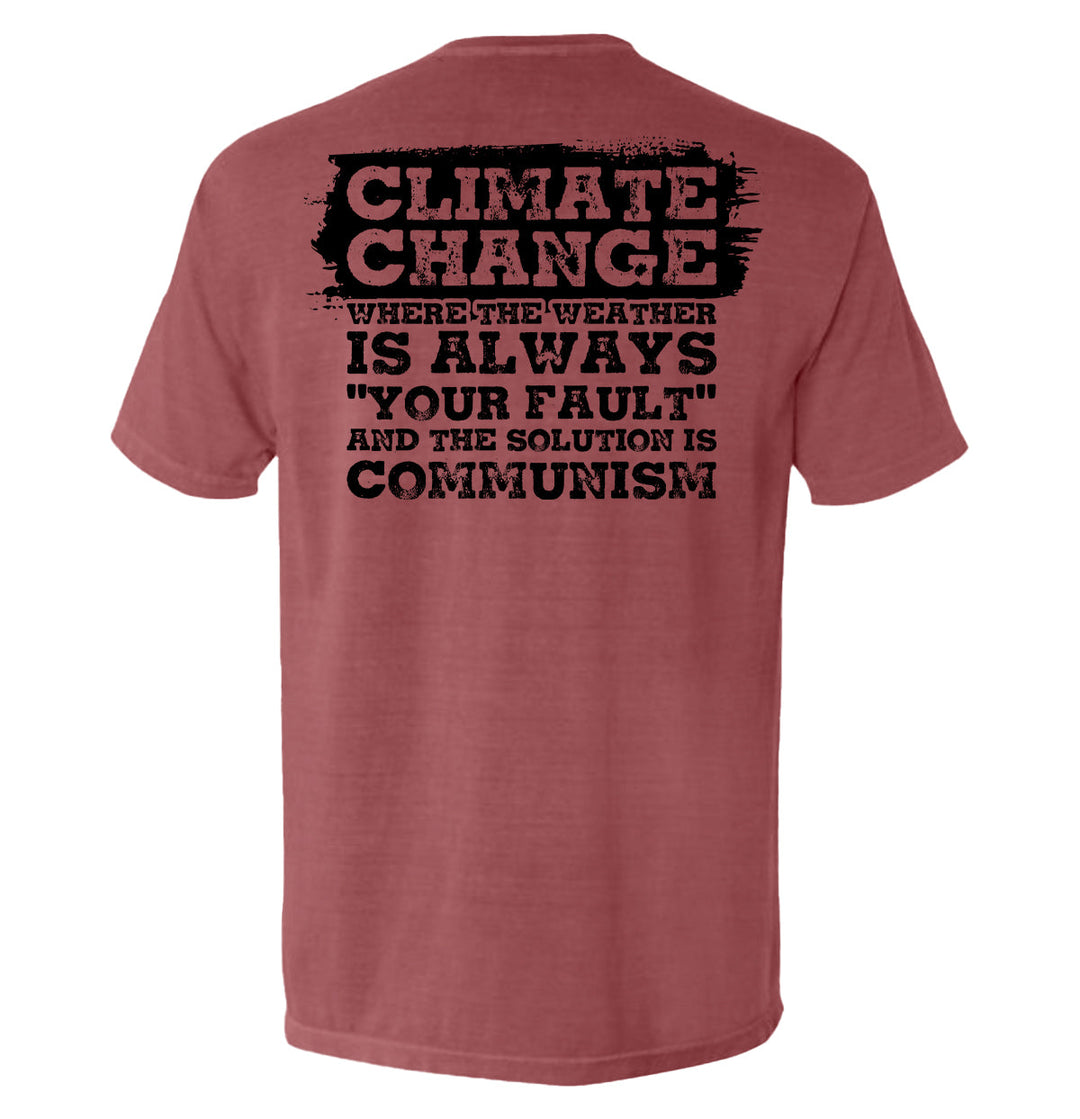 Climate Change The Solution Is Communism Shirts