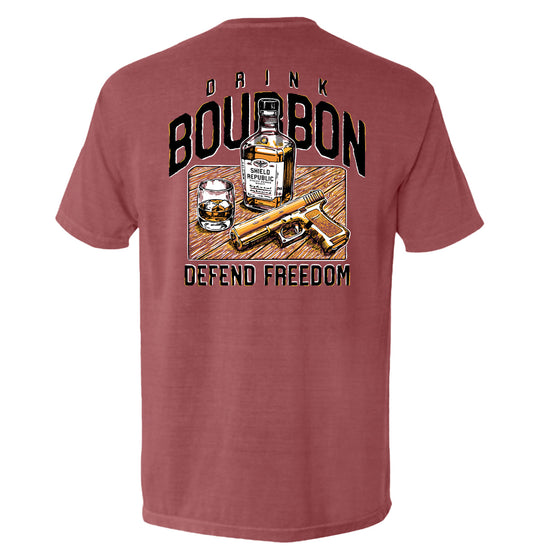 Drink Bourbon Defend Freedom Shirts