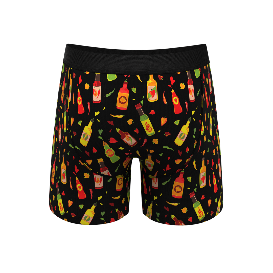 The Gotcha Sriracha Hot Sauce Ball Hammock® Pouch Underwear