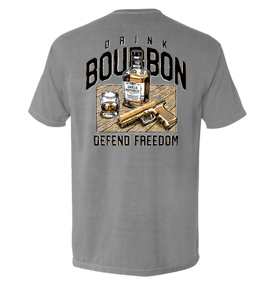 Drink Bourbon Defend Freedom Shirts