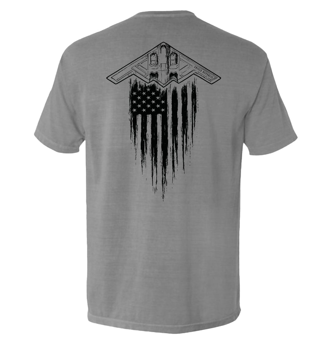 B2 Stealth Bomber Flag Shirts