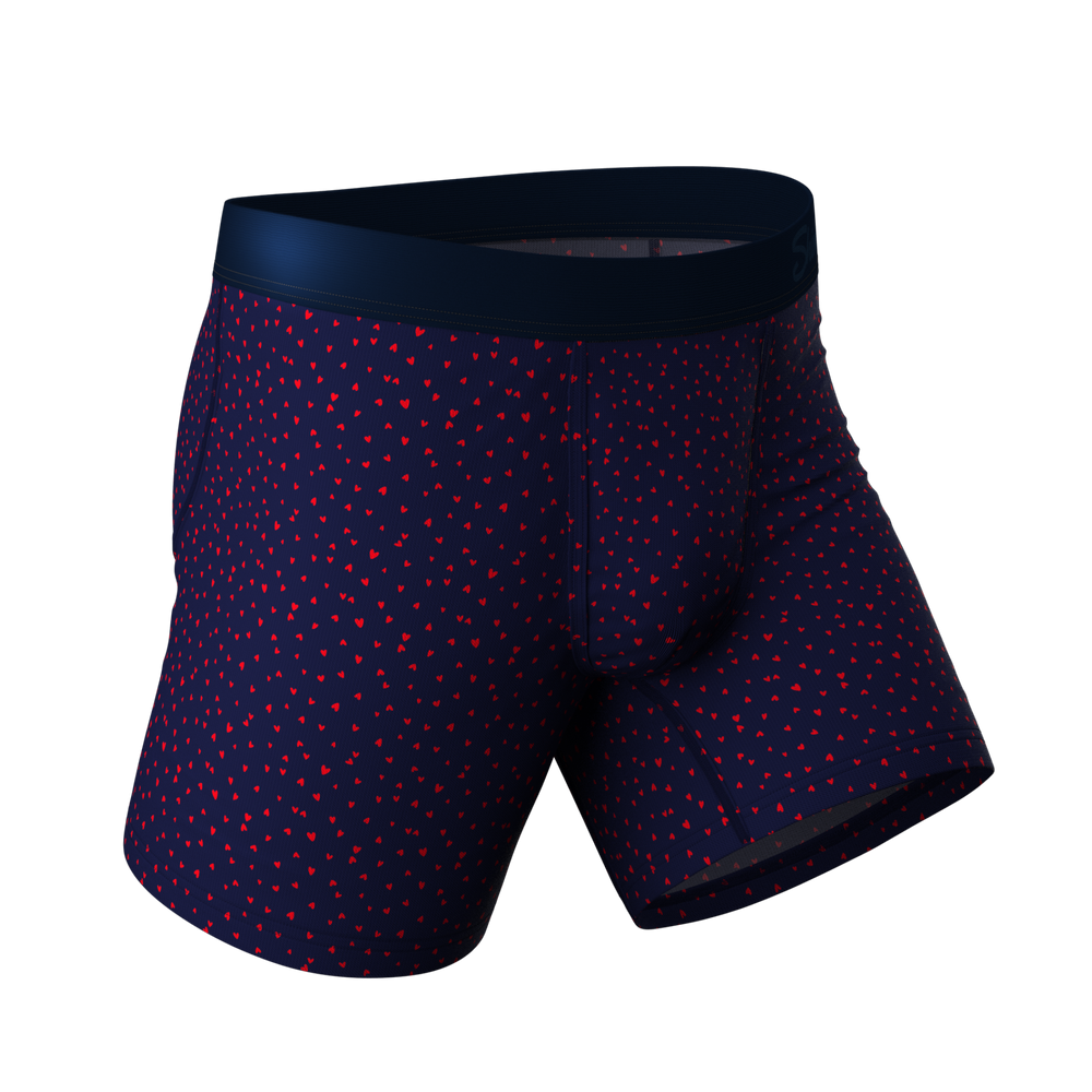 The Heartthrob Tiny Hearts Valentines Day Ball Hammock® Pouch Underwear