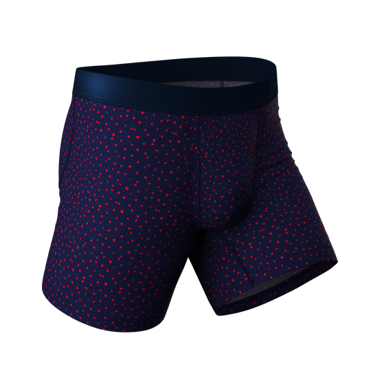 The Heartthrob Tiny Hearts Valentines Day Ball Hammock® Pouch Underwear