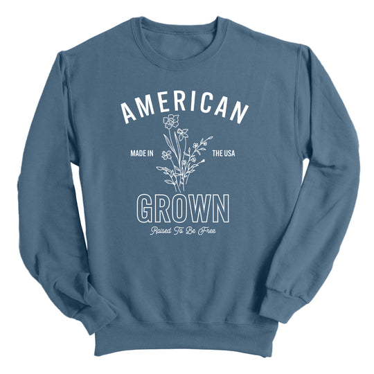 American Grown Raised To Be Free Shirts (front)